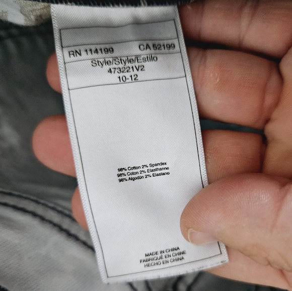 ROXY | floral Hawaiian print denim skinny jeans - Picture 7 of 8